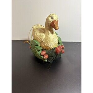 Vintage 1989 HOUSE OF HATTEN 12 Days Christmas 6 Geese A Laying Ornament